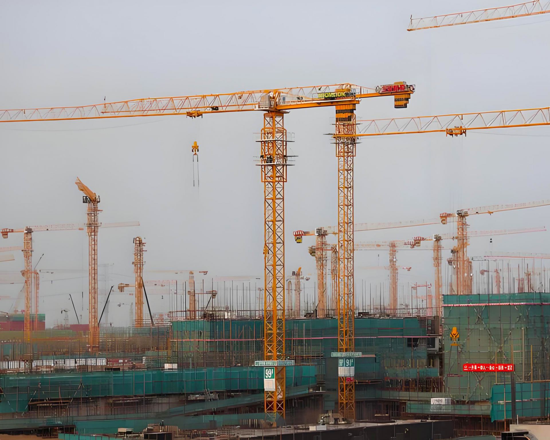 中联建筑工地